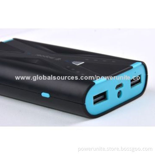 Lithium polymer multifunction power bank with three port